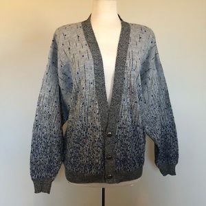 Vintage Italian Made Santana Cozy Grandpa Sweater